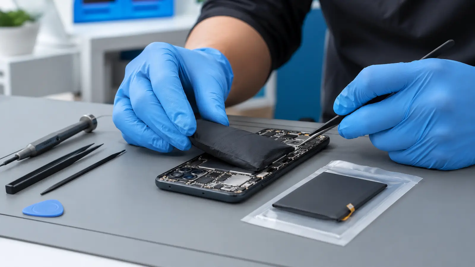 phone battery replacement service